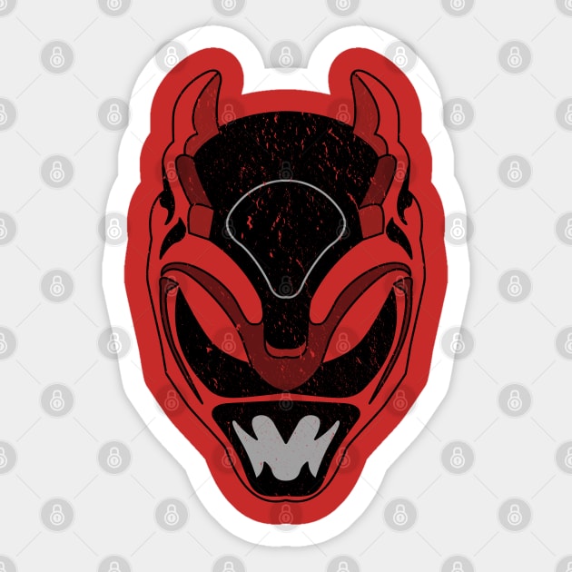 Psycho Ranger Sticker by nickbeta